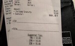 【美國紐約】摸不著頭緒的小費規則 2 小費