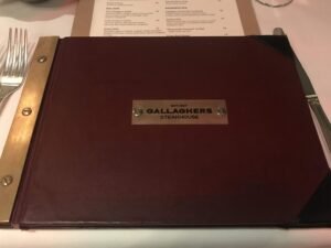 【美國紐約】Gallaghers Steakhouse-來一窺乾式熟成牛排面貌吧 5 酒單