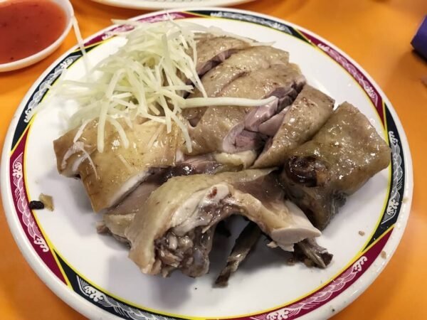 【台北大同】賣麵炎仔(金泉小吃店)-必比登推薦切仔麵、紅燒肉 2 賣麵炎仔雞肉